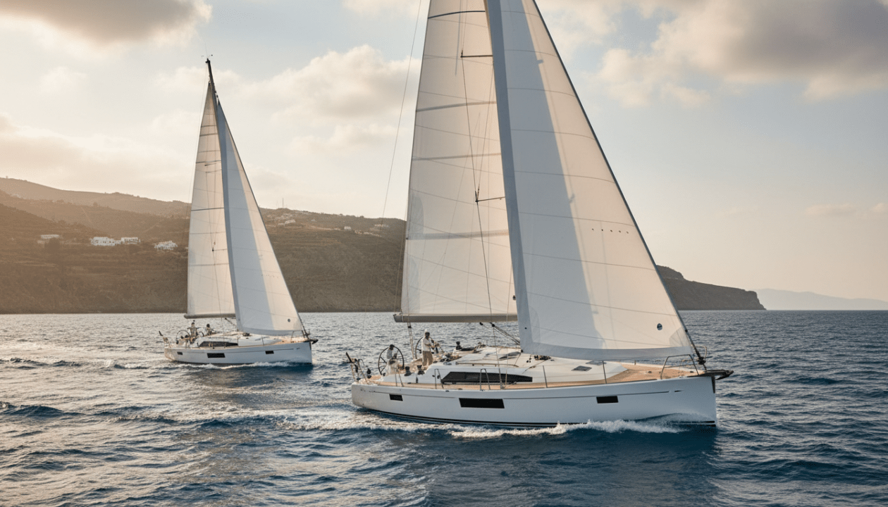 scopri l'analisi dettagliata dei modelli beneteau oceanis 40 e 423 clipper, ideali per la navigazione d'altura, con caratteristiche, prestazioni e comfort a bordo.